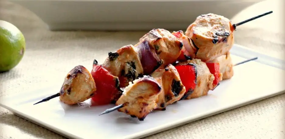 Grilled Chicken Skewers with Sriracha Lime Marinade | Leigh-on-Sea