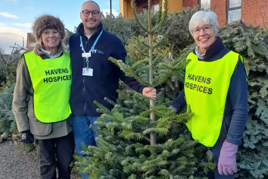 Tree-Cycling Collection raises more than £14K for Havens Hospices